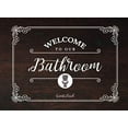 thumbnail image 1 of Pre-Owned Welcome to Our Bathroom Guest Book: Prompts, Multiple Choice and Blank Spaces for House Guests to Fill In while they are Sitting Around Paperback, 1 of 1