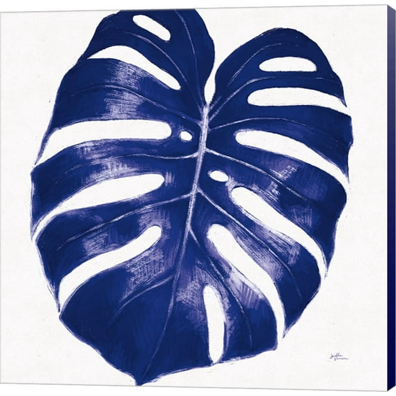 Welcome to Paradise XIII Indigo by Janelle Penner, Canvas Wall Art