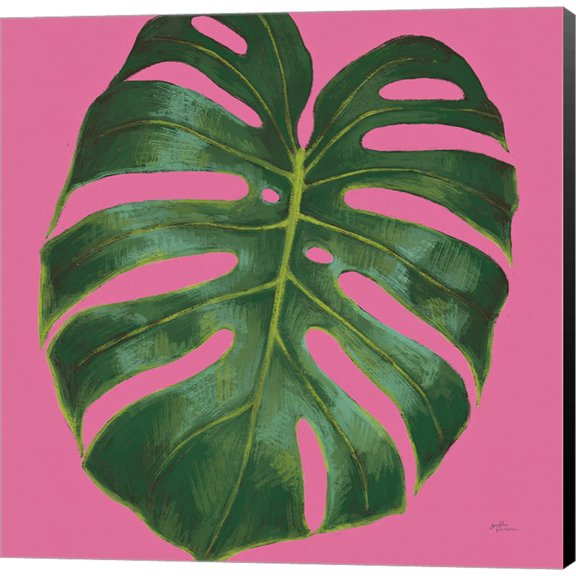 Welcome to Paradise XIII on Pink by Janelle Penner, Canvas Wall Art