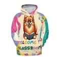 thumbnail image 1 of Welcome to Pomeranian Classroom Teacher Dog Mom All Over Print 3D Hoodie Unisex Merch Hoodies Pom Dog Lover Gifts - 02015, 1 of 6