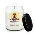 thumbnail image 1 of Welcome to Rhodesian Ridgeback Classroom Teacher Dog Mom Soy Wax Candle Ridgebacks Dog Lover Gifts 16oz White Vanilla Candle - 02015, 1 of 5