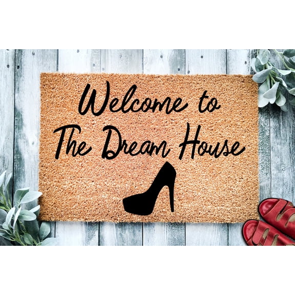 Welcome to The Dream House | Cute Doormat | Welcome Mat | Door Mat | New Home Gift | Funny Doormat | Home Decor | Closing Gift | Front Door