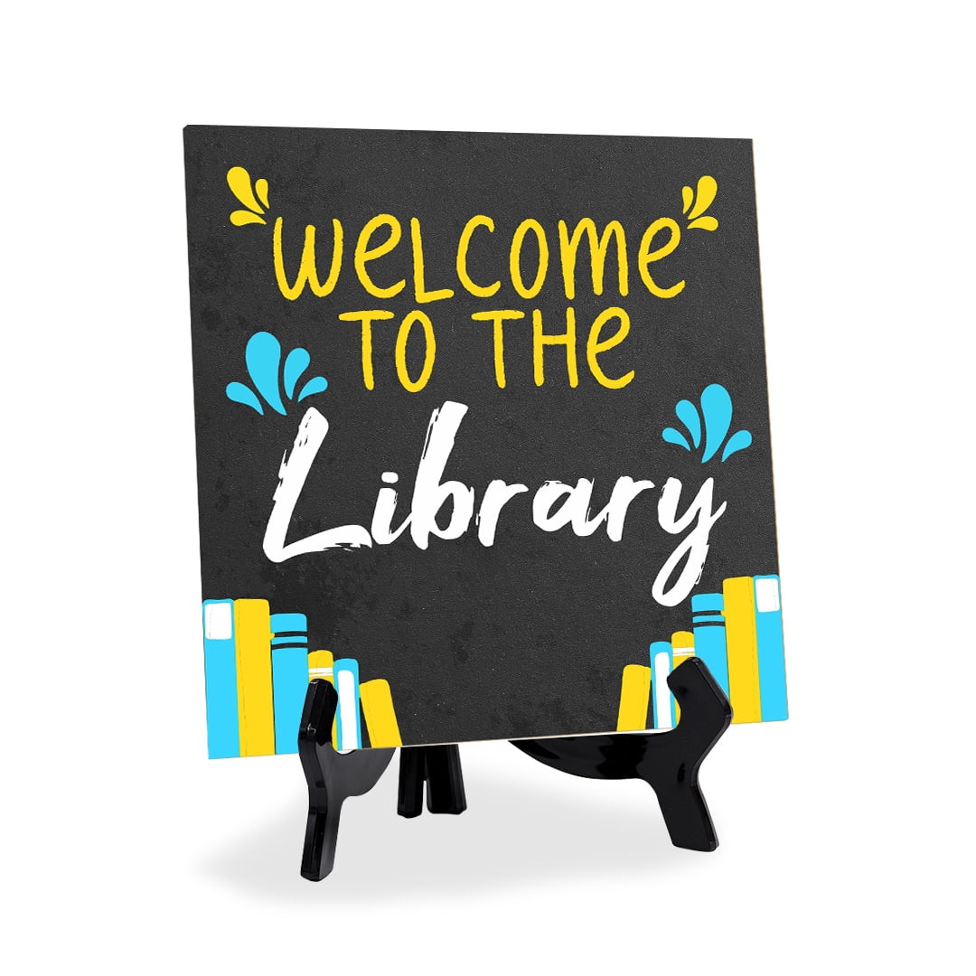 Little Library Sign, image size:1080x1080