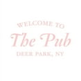 thumbnail image 1 of Welcome to The Pub Deer Park, NY Vinyl Sticker - Medium - Blush, 1 of 2