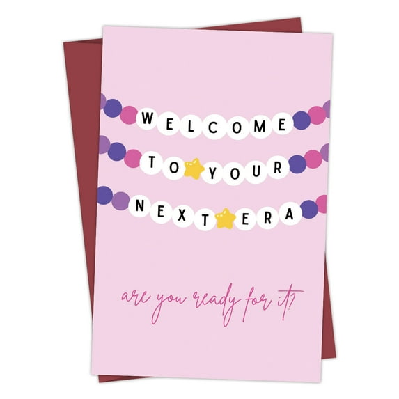 Welcome to Your Next Era Greeting Card