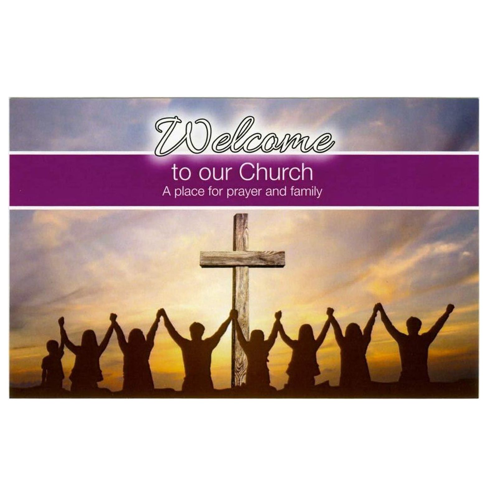 Welcome to our Church Visitor Information Pew Cards (Pack of 100) - Walmart.com
