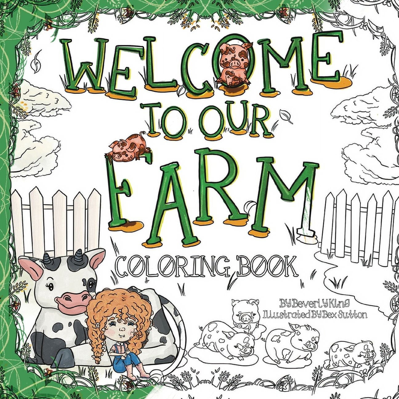 Welcome to our Farm: Coloring Book (Paperback)