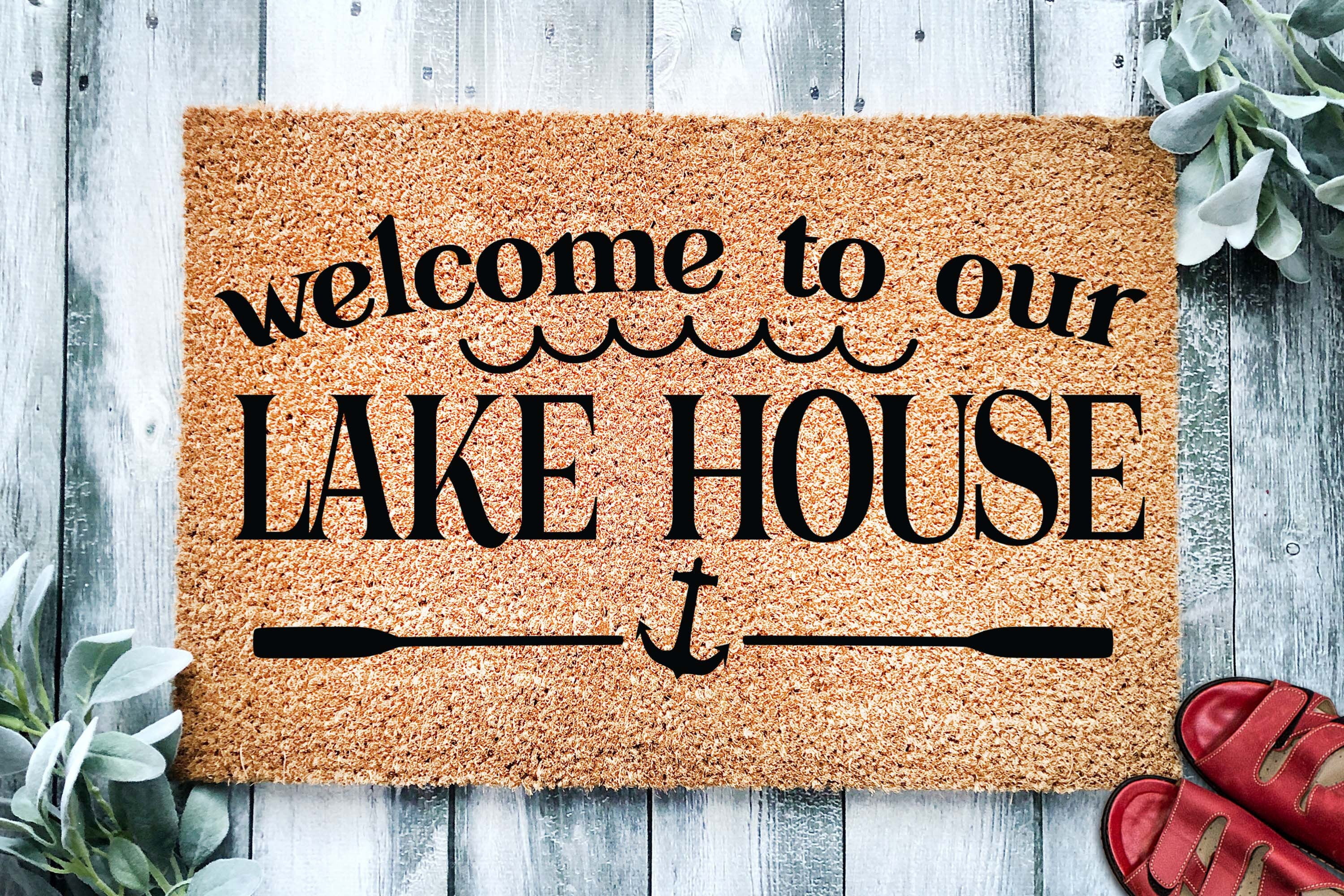 to our Lake House Lake Boating Camping Gift Lake House