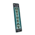 thumbnail image 1 of Welcome to our Retreat Sign Cabin Décor Lakehouse Wall Décor Gift 4x18 104182001040, 1 of 4