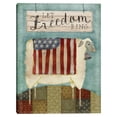 thumbnail image 1 of Welcome to the Farm by Deborah Bown Framed Canvas Wall Art, 1 of 4