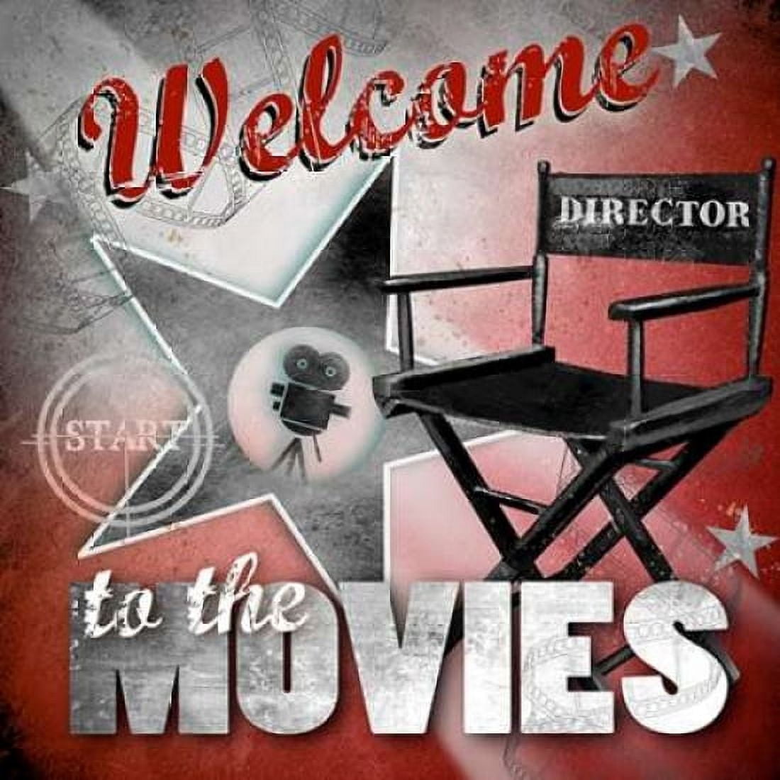 Welcome to the Movies Canvas Art - Conrad Knutsen (24 x 24)