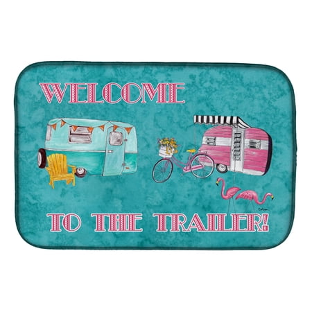 Welcome to the Trailer Dish Drying Mat