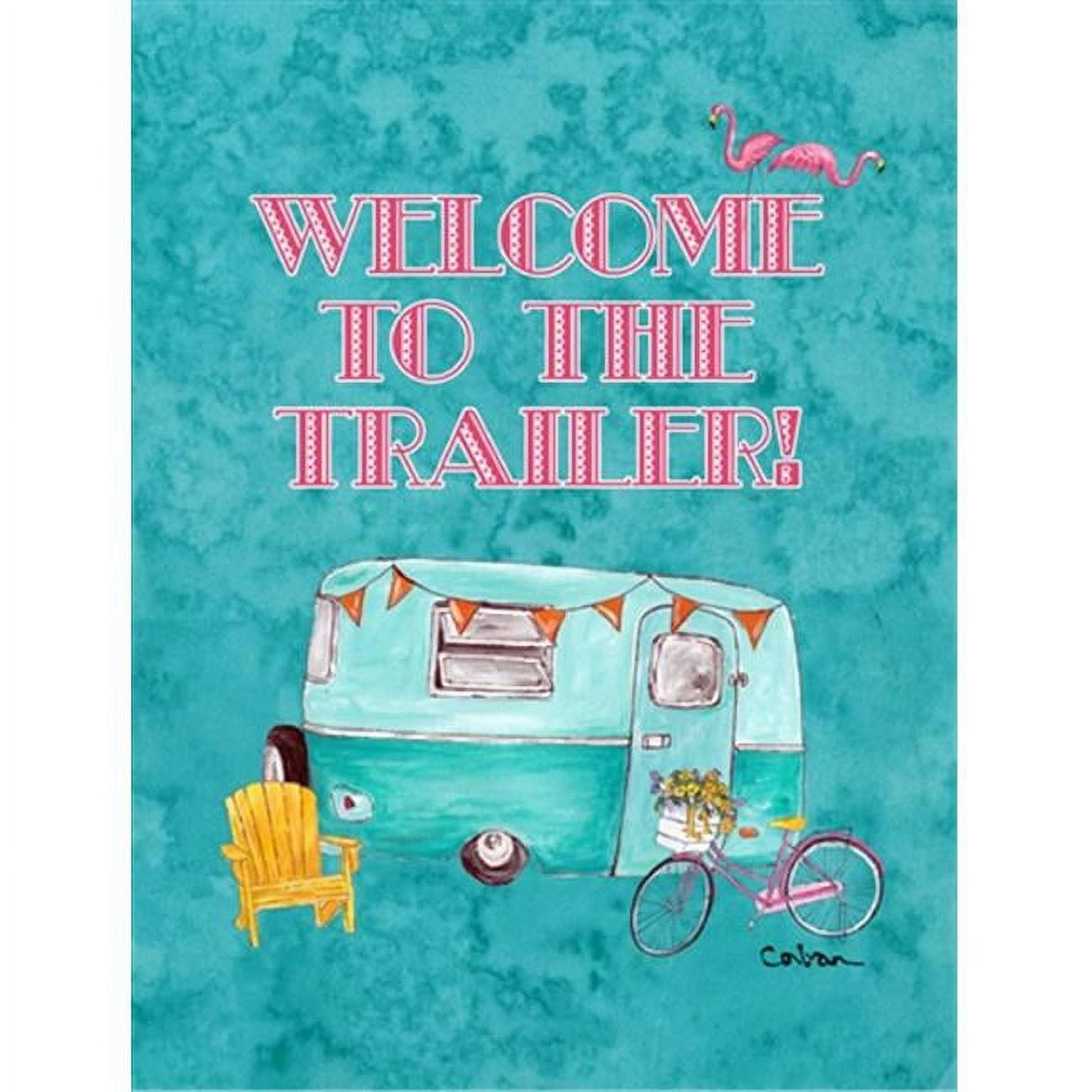 to the Trailer House Size Canvas Flag