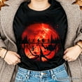 thumbnail image 1 of Welcome to the Upside Down T-Shirt, Vintage Horror Halloween Tee, 1 of 5