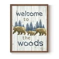 to the Woods Framed Print in Brown Solid Wood 16 x 20 Framed