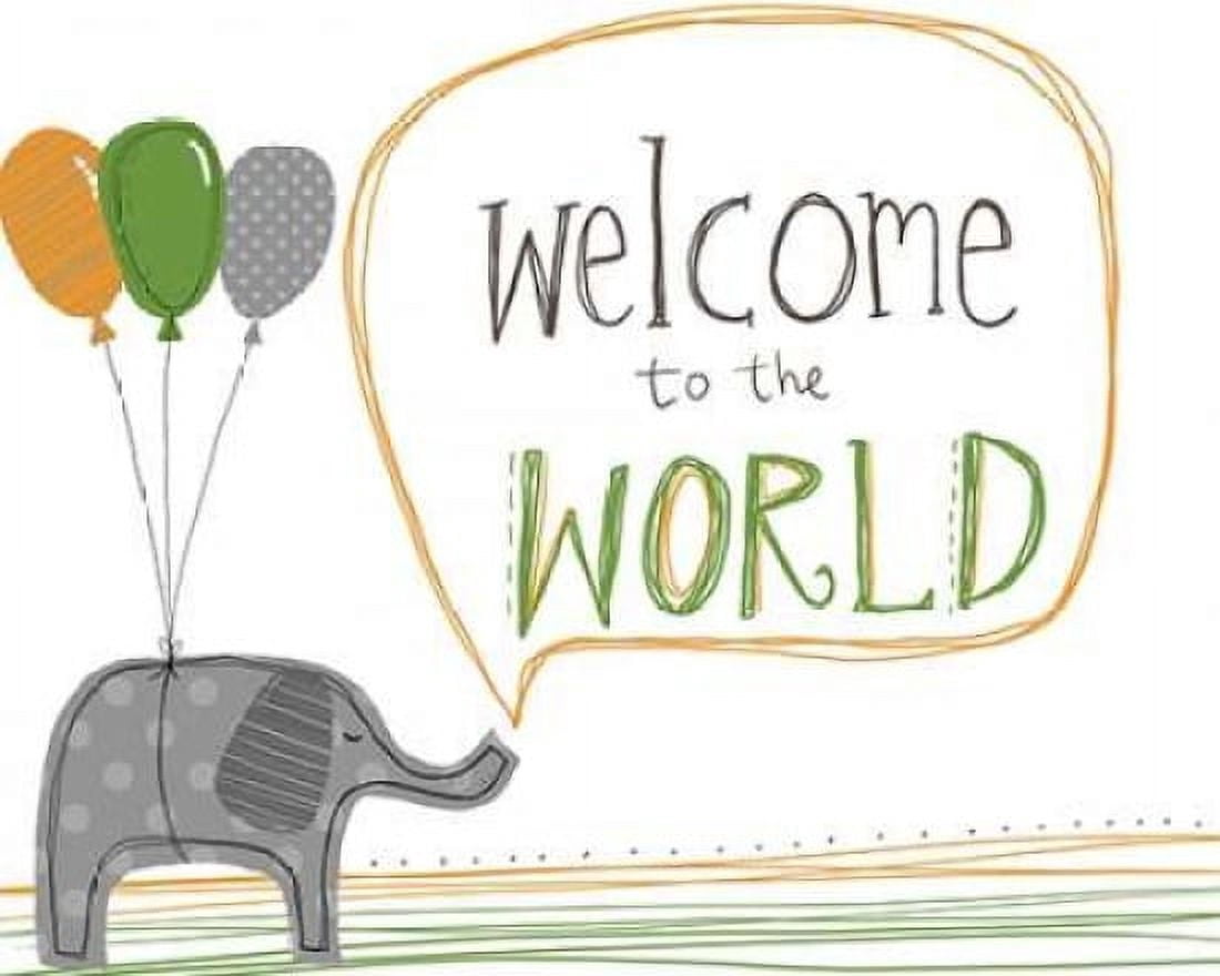 Welcome to the World Canvas Art - Katie Doucette (24 x 30)