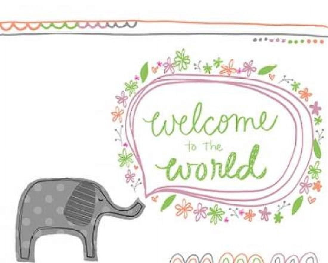 Welcome to the World - Girl Canvas Art - Katie Doucette (24 x 30)