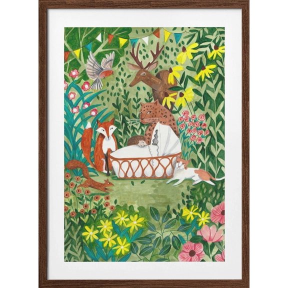 Welcome to the forest Framed Art Modern Wall Decor
