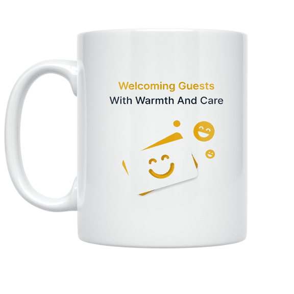 Welcoming Guests With Warmth And Care - Front Desk Staff - 11 oz Ceramic Coffee Mug