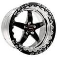 thumbnail image 1 of Weld 71HB7100N72F 7.2 in. 5x120 mm Single Beadlock MT S71 17x10 BP &BS High Pad Wheel, Black, 1 of 2