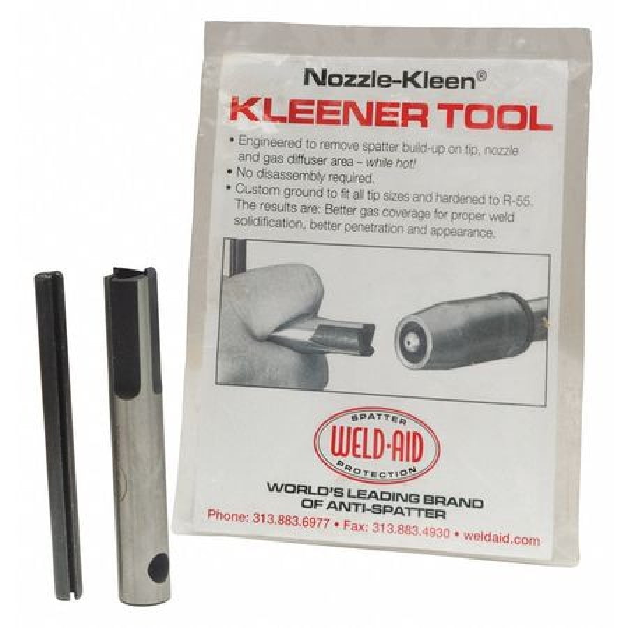 WeldAid NozzleKleen Kleener Tool, 1/2 in Nozzle, 5/16 in Tip, Metal