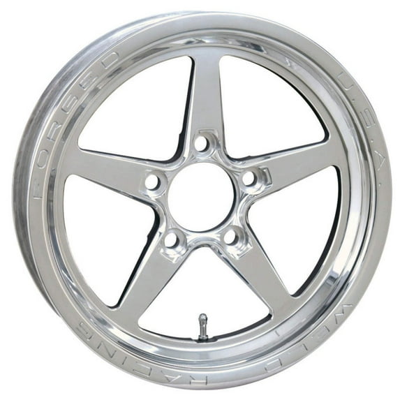 Weld Alumastar 1-Piece 15x3.5 / 5x4.5 BP / 1.75in. BS Polished Wheel - Non-Beadlock - 88-15204