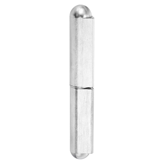 Weld Barrel Hinges,1 Pack 6" Long 1-1/16" Diameter - 304 Stainless Steel Weldable Detachable Round Body Weld Hinges