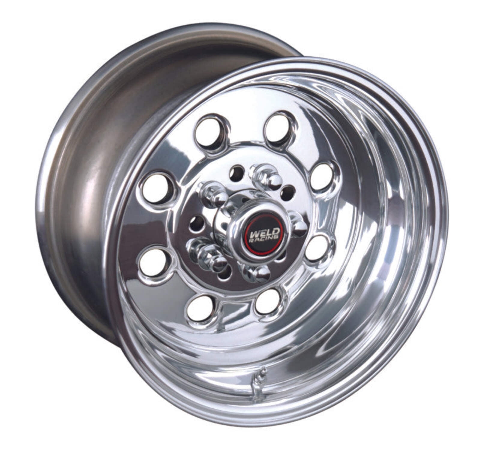 Weld Draglite 15x10 / 5x4.5 5x4.75 BP / 3.5in. BS Polished Wheel - Non-Beadlock - 90-510346