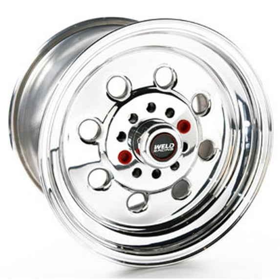 Weld Draglite 15x10 / 5x4.5 5x4.75 BP / 7.5in. BS Polished Wheel - Non-Beadlock - 90-510354