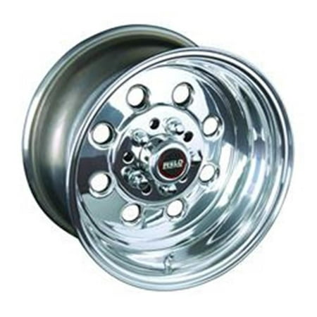 Weld Draglite 15x4 / 5x4.5 & 5x4.75 BP / 2.5in. BS Polished Wheel - Non-Beadlock