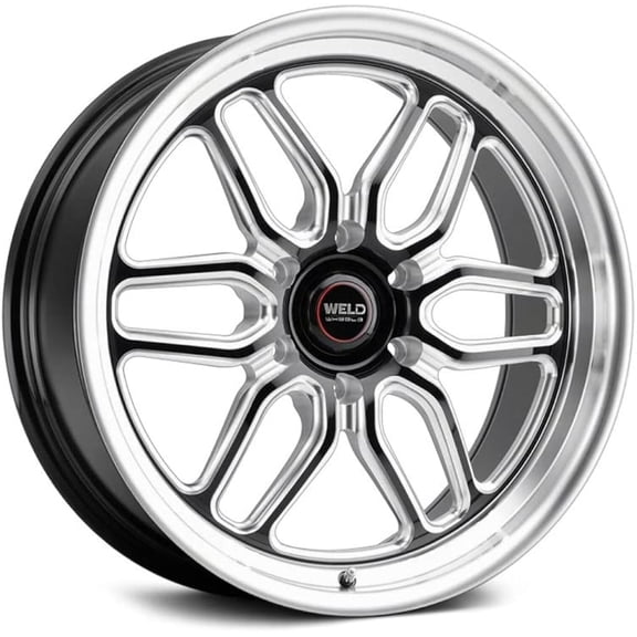 Weld Laguna Drag Wheels 15x10 5x114.3 ET50 Gloss Black