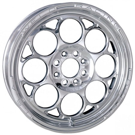 Weld Magnum Import 15x8 / 4x100mm BP / 5in. BS Black Center - Non-Beadlock - Wheel - 768B-50815