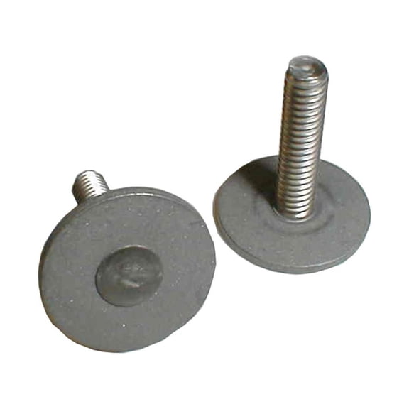 Weld Mount .75" Tall Stainless Panel Stud w/0.62" Base & #8 x 32 Thread - Qty. 15 | Bundle of 10