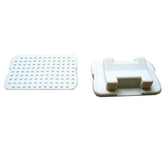 Weld Mount 805900 Weld Mount AT-5 Large White Nylon Wire Tie Mount - Qty. 100