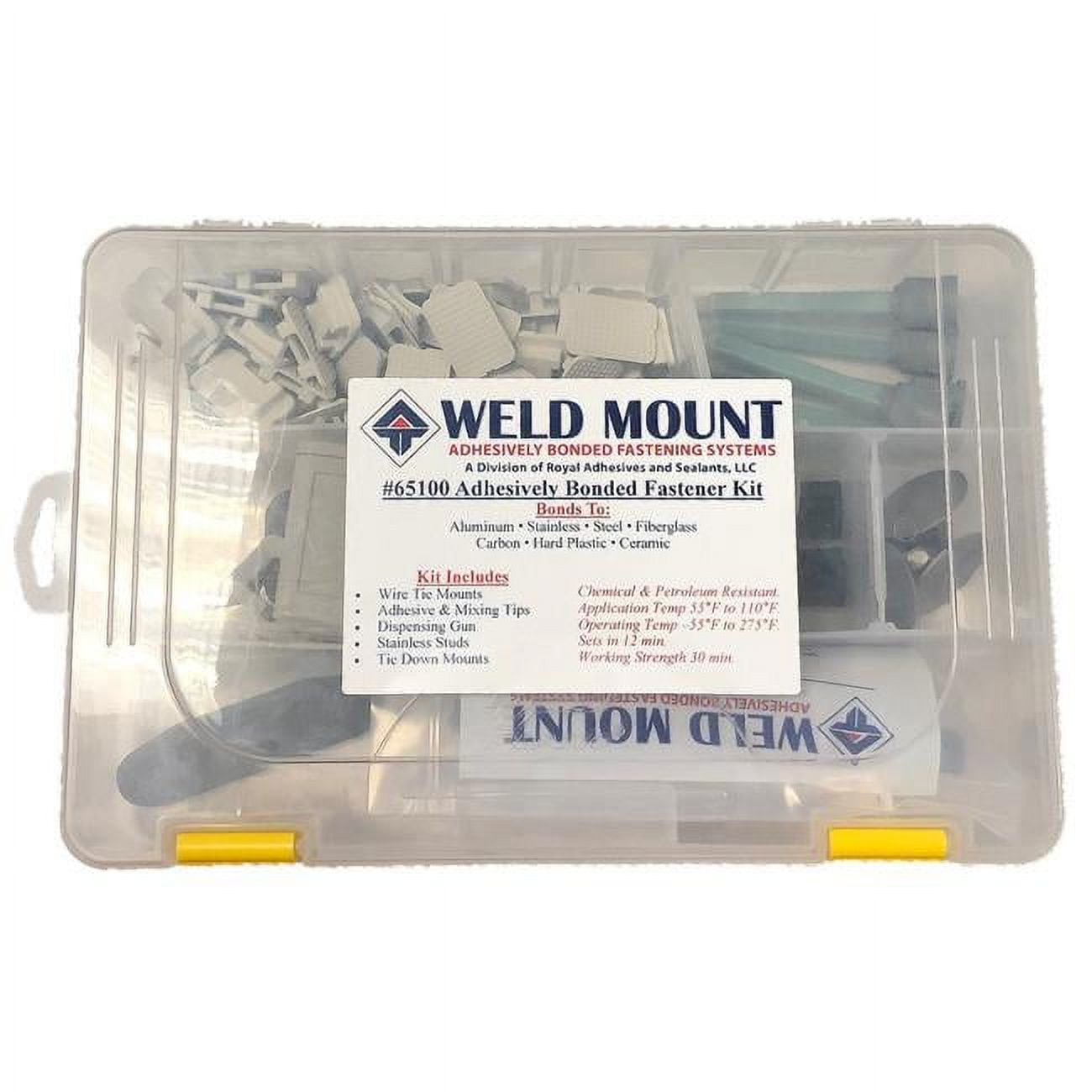 Weld Mount Systems WLD65100 65100 Adhesively Bonded Faster Kit ...