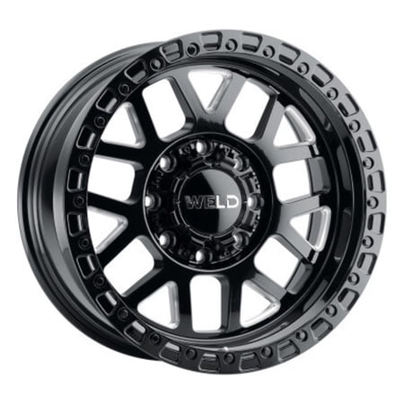 Weld Off-Road W105 20X10 Cinch 6X135 6X139.7 ET13 BS6.00 Gloss Black MIL / Gloss Black 106.1 - W10500098600