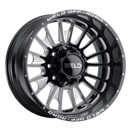 Weld Off-Road W121 22X10 Scorch 5X127 5X139.7 ET-18 BS4.75 Gloss Black MIL 87.1 - W12120057475