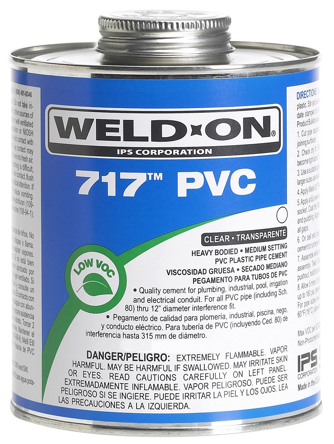 Weld-On 10150 717 1/2PT CLR Cement - Quantity 1 - image 1 of 2