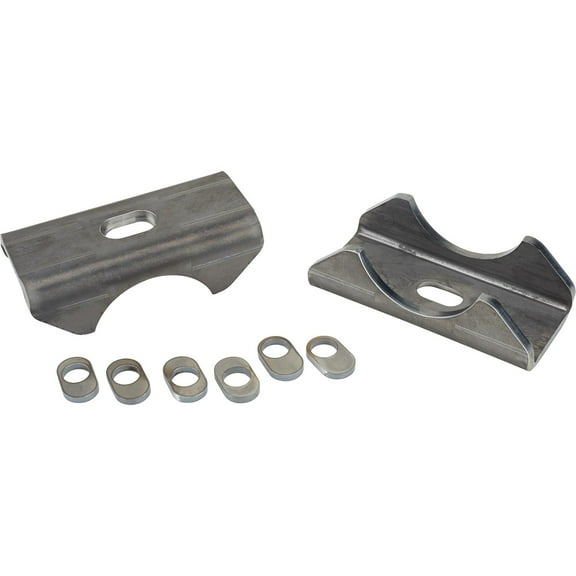 Weld On Adjustable Leaf Spring Pad, Perch, 3 Inch Axle Tube, Pair
