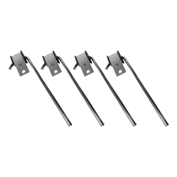 Weld-On Exhaust Hanger Bracket, Set of 4