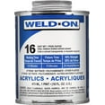 thumbnail image 1 of Weld-On High Strength Acrylic Cement Glue for Plastic, Clear, 16 fl oz, 10 Pack, 1 of 1