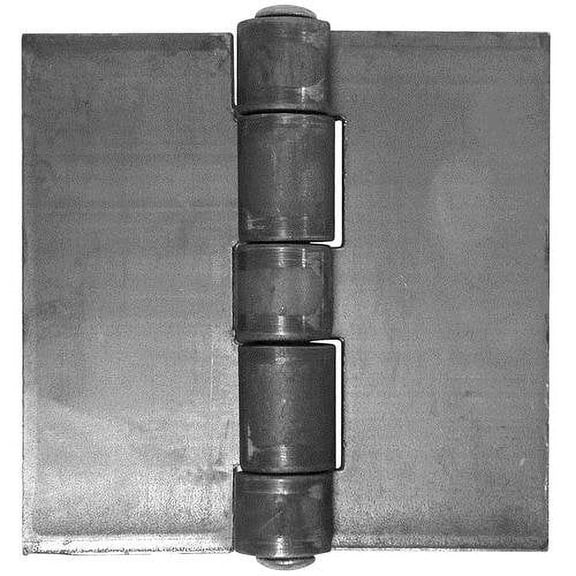 Weld On Hinge 4 Inch Square - Extra Heavy Duty Steel - 2 Pack