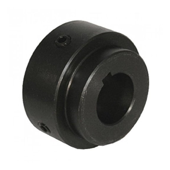 Weld On Hub 1" Bore - X Series Sprocket Hub - 2" Diameter with 1/4" Keyway - Steel Weldable Sprocket Hub - Replacement Part WSH30016