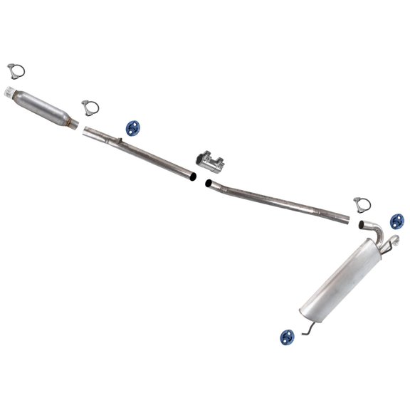 Weld-On Rear Retor System Muffler Kit for rolet for Trax 2015-2021 1.4L - No Drilling Required, Easy Installation, Cat Back Performance