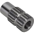 thumbnail image 1 of Weld-On Splined Sleeve Steel Quick Release Steering Wheel Shaft,5/8 In, 1 of 6