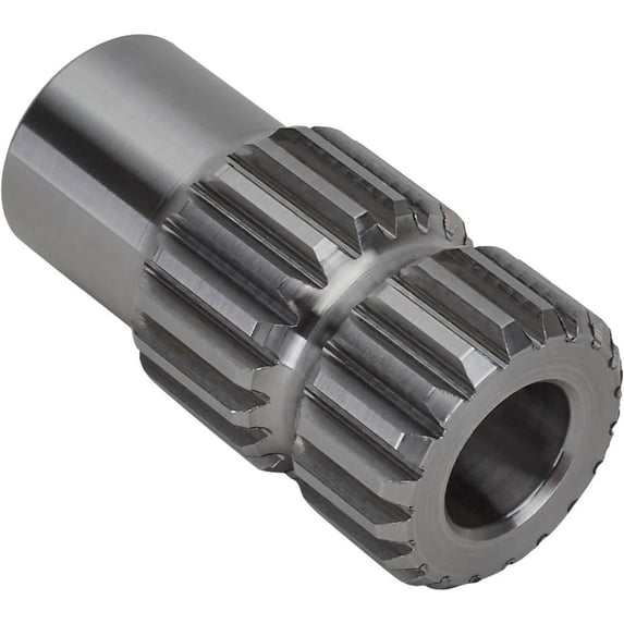 Weld-On Splined Sleeve Steel Quick Release Steering Wheel Shaft,5/8 In