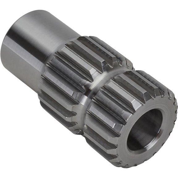 Weld-On Splined Sleeve Steel Quick Release Steering Wheel Shaft,5/8 In