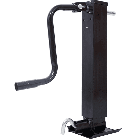 Weld On Trailer Jack, 12,000 lb Capacity, No Mount Square Jack Tube, 26'' Travel