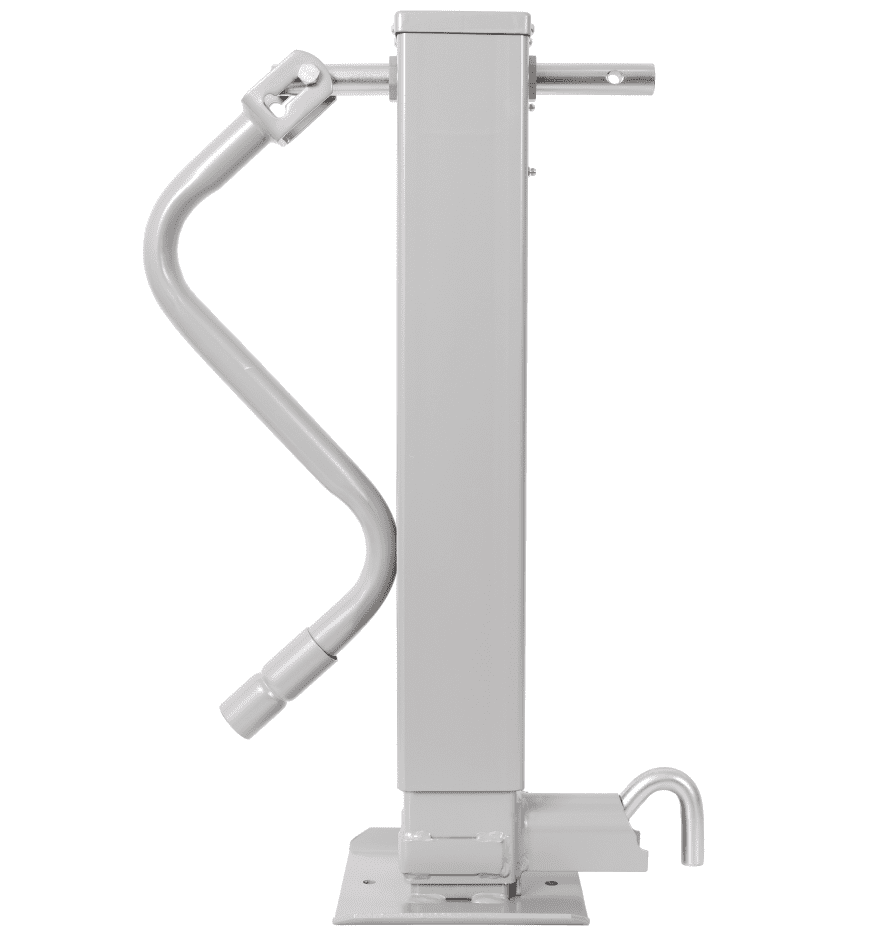 Weld On Trailer Jack 12000lb Capacity Sidewind Crank 26in Travel