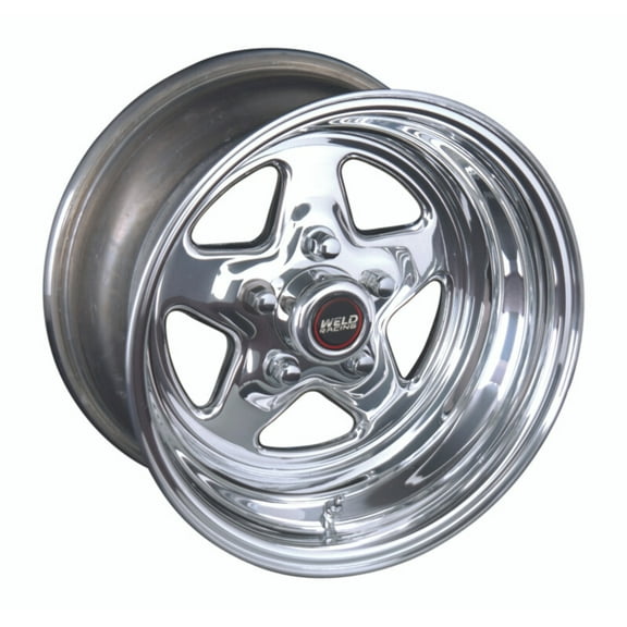 Weld ProStar 15x4 / 5x4.5 BP / 2.5in. BS Polished Wheel - Non-Beadlock - 96-54204
